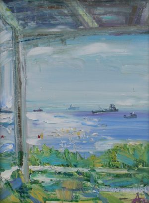 Лазурь о. Крита, 40х30, холст, масло, 2016 г.,