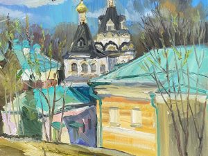 Симонова Ольга, Апрельский день в Дмитрове
